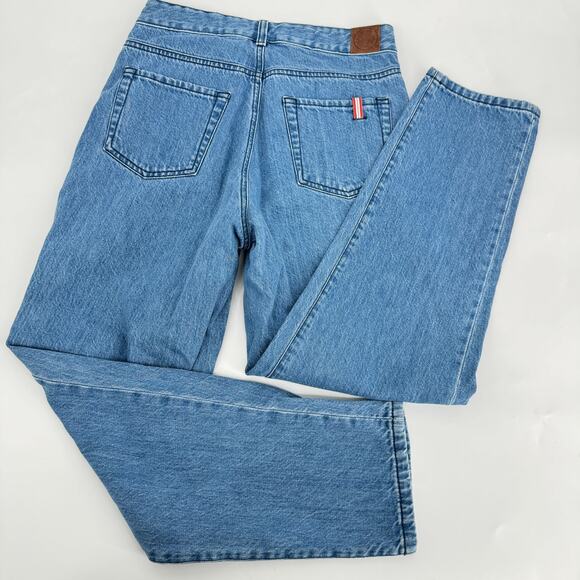 Ines De La Fressage High Rise‎ Straight Luna Jeans Blue Size 27 - Picture 8 of 11